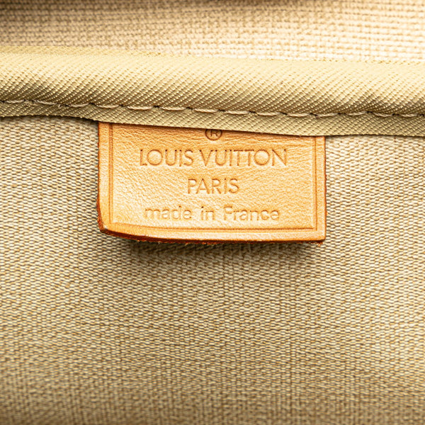 ルイ ヴィトン モノグラム ドーヴィル ハンドバッグ M47270 ブラウン PVC レザー レディース LOUIS VUITTON 【中古】