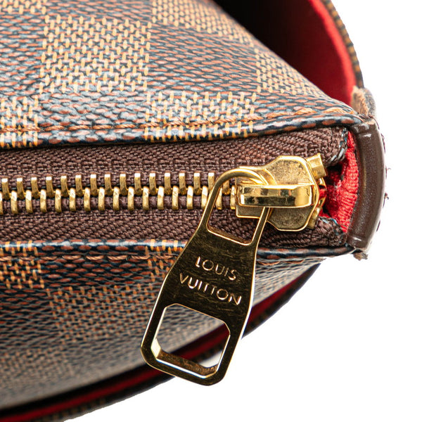 ルイ ヴィトン ダミエ トータリーPM ハンドバッグ トートバッグ N41282 ブラウン PVC レザー レディース LOUIS VUITTON 【中古】