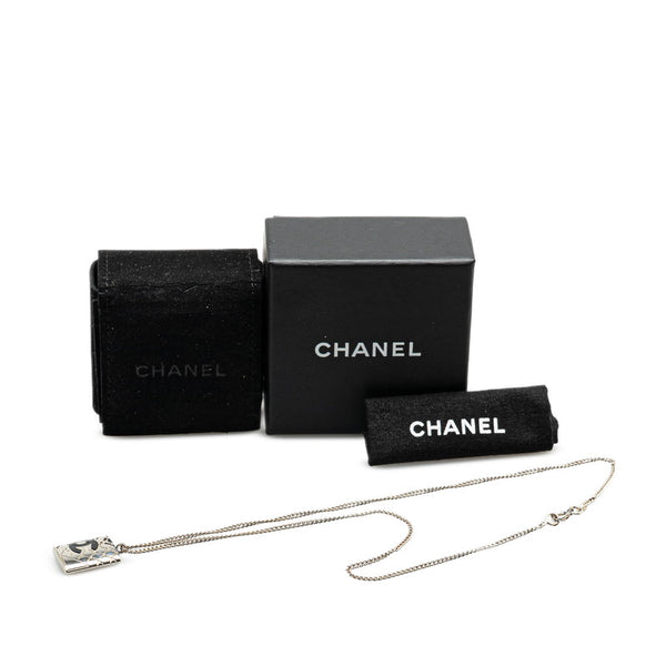 シャネル ココマーク カンボンライン モチーフ ネックレス シルバー メタル レディース CHANEL 【中古】