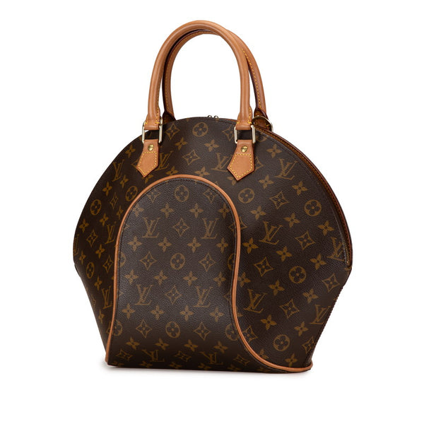 ルイ ヴィトン モノグラム エリプスMM ハンドバッグ M51126 ブラウン PVC レザー レディース LOUIS VUITTON 【中古】