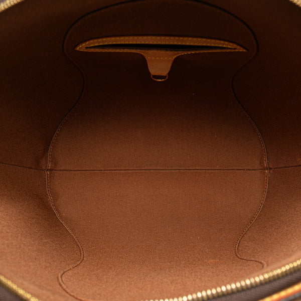 ルイ ヴィトン モノグラム エリプスMM ハンドバッグ M51126 ブラウン PVC レザー レディース LOUIS VUITTON 【中古】
