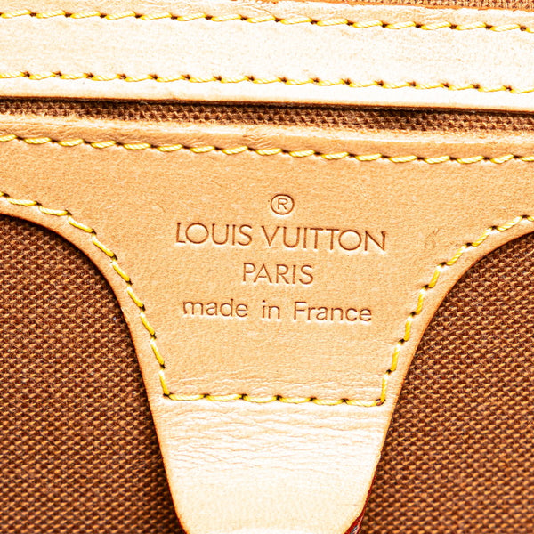 ルイ ヴィトン モノグラム エリプスMM ハンドバッグ M51126 ブラウン PVC レザー レディース LOUIS VUITTON 【中古】