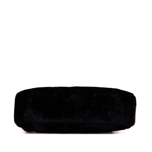 シャネル マトラッセ ココマーク チェーン トートバッグ ネイビー スウェード レディース CHANEL 【中古】