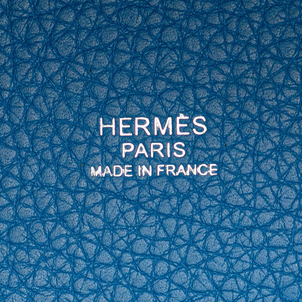 エルメス ピコタンロックPM ハンドバッグ ブルーゼリージュ トリヨンクレマンス レディース HERMES 【中古】