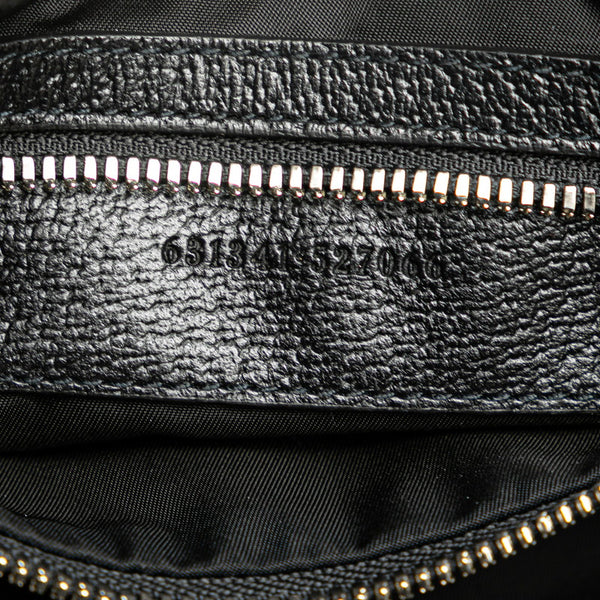 グッチ GGナイロン オフ ザ グリッド ウエストバッグ ボディバッグ 631341 ブラック ナイロン レザー レディース GUCCI 【中古】