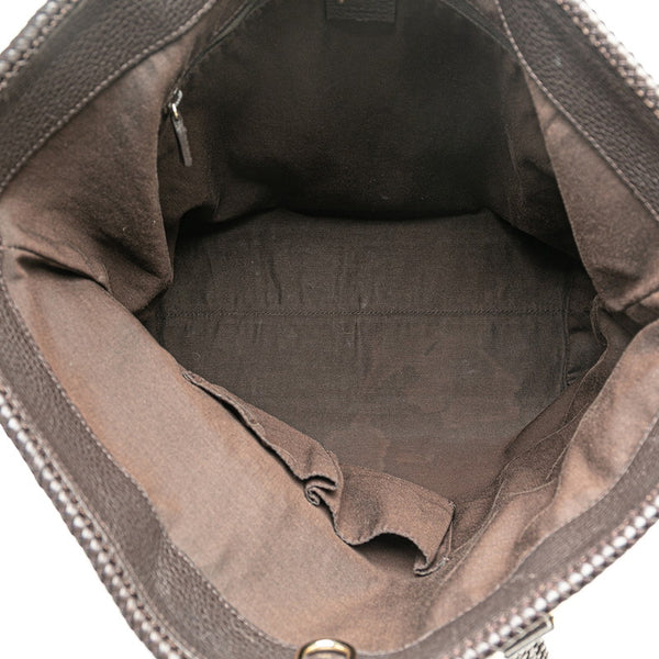 グッチ GGクリスタル トートバッグ ショルダーバッグ 336660 ベージュ ブラウン PVC レザー レディース GUCCI 【中古】