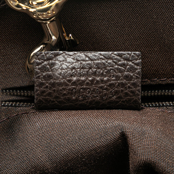 グッチ GGクリスタル トートバッグ ショルダーバッグ 336660 ベージュ ブラウン PVC レザー レディース GUCCI 【中古】