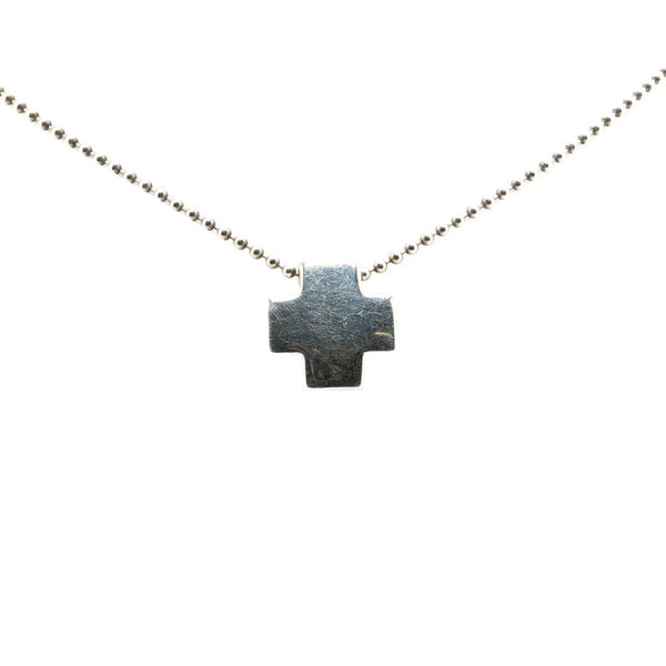 ティファニー ローマンクロス ネックレス SV925 シルバー レディース TIFFANY&Co. 【中古】
