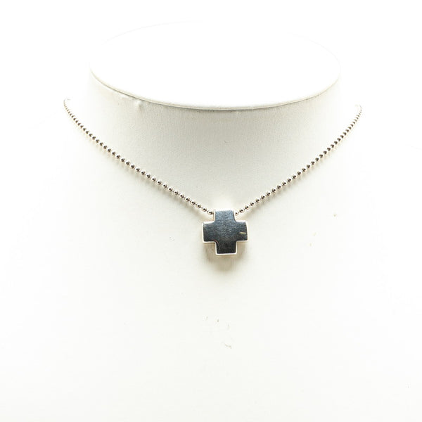 ティファニー ローマンクロス ネックレス SV925 シルバー レディース TIFFANY&Co. 【中古】