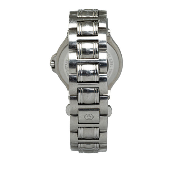 グッチ 腕時計 9040M クオーツ ブラック文字盤 ステンレススチール メンズ GUCCI 【中古】