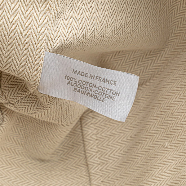 エルメス ブリッドアブラックGM ガブリオル ハンドバッグ ブルーナティエ トワルアッシュ レディース HERMES 【中古】