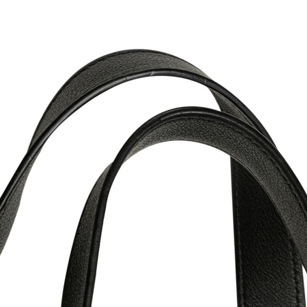 ルイ ヴィトン モノグラム シャドウ ヘルメットバッグ ハンドバッグ トートバッグ M46554 ノワール ブラック レザー レディース LOUIS VUITTON 【中古】