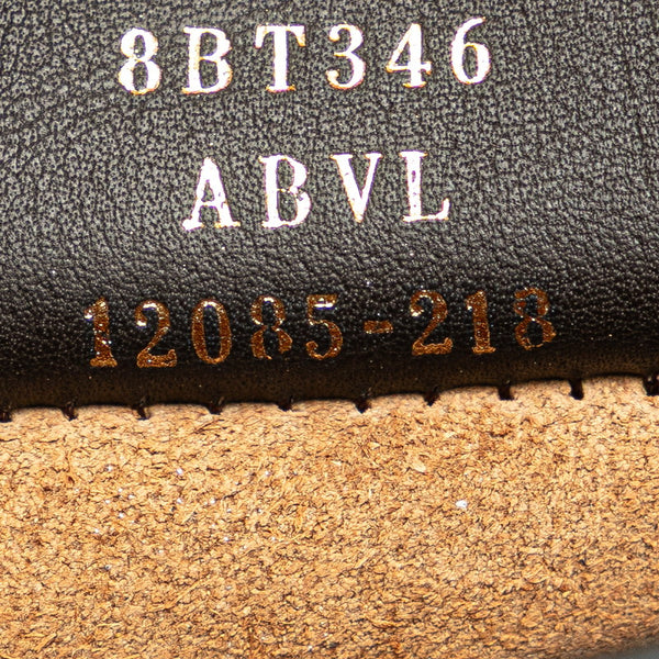 フェンディ ムーンライト ショルダーバッグ 8BT346 ブラック ブラウン レザー レディース FENDI 【中古】