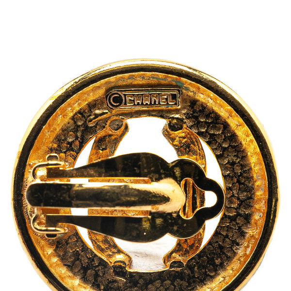 シャネル ココマーク イヤリング ゴールド メッキ レディース CHANEL 【中古】