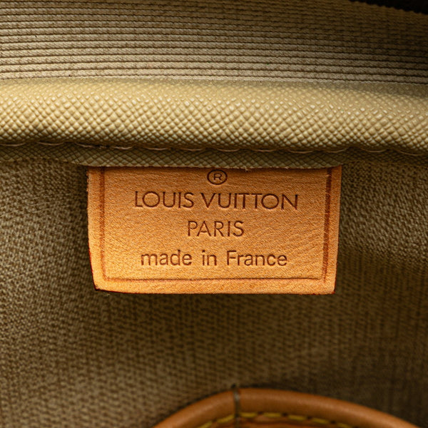 ルイ ヴィトン モノグラム ドーヴィル ハンドバッグ M47270 ブラウン PVC レザー レディース LOUIS VUITTON 【中古】