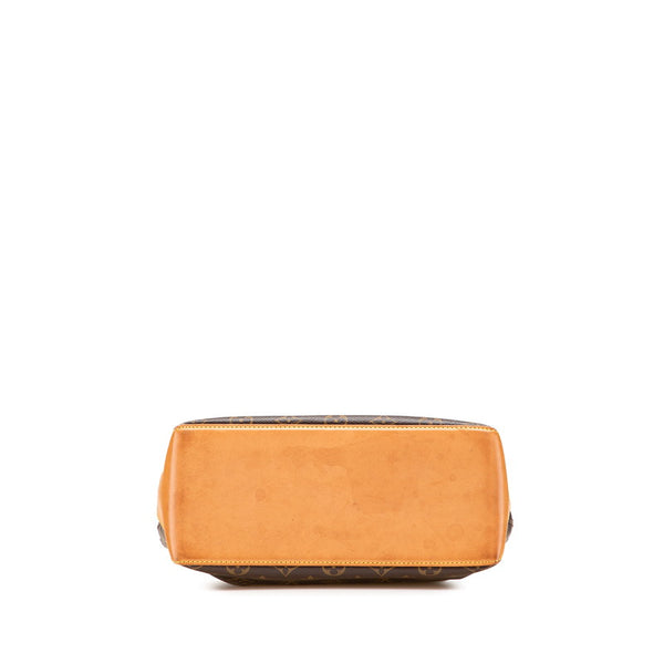 ルイ ヴィトン モノグラム カバピアノ ショルダーバッグ トートバッグ  M51151 ブラウン PVC レザー レディース LOUIS VUITTON 【中古】