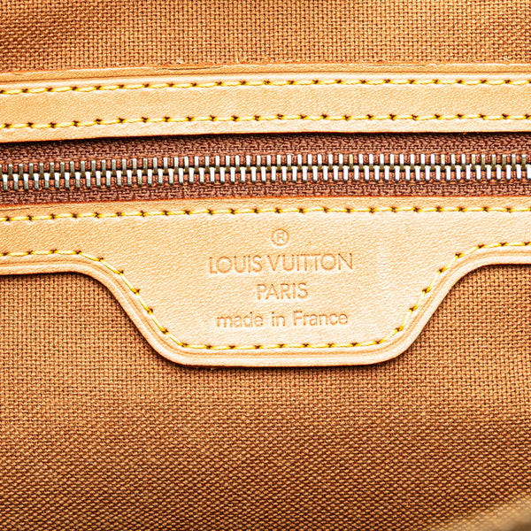 ルイ ヴィトン モノグラム カバピアノ ショルダーバッグ トートバッグ  M51151 ブラウン PVC レザー レディース LOUIS VUITTON 【中古】