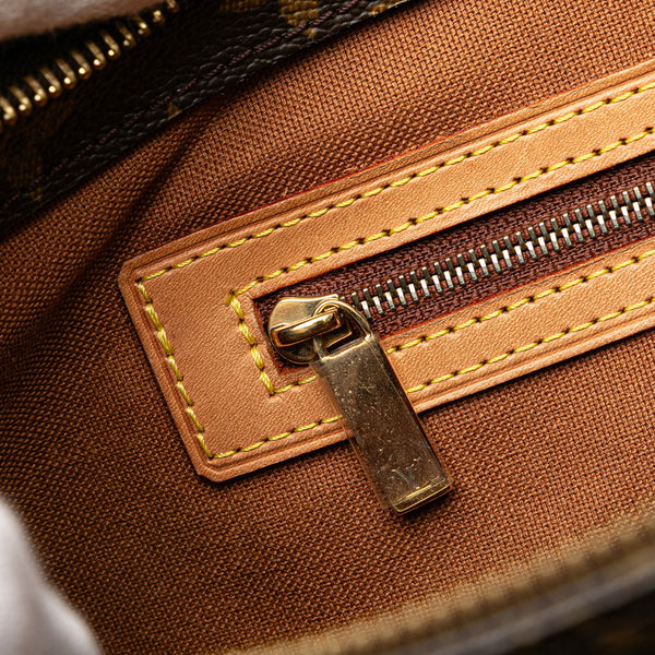 ルイ ヴィトン モノグラム カバピアノ ショルダーバッグ トートバッグ  M51151 ブラウン PVC レザー レディース LOUIS VUITTON 【中古】