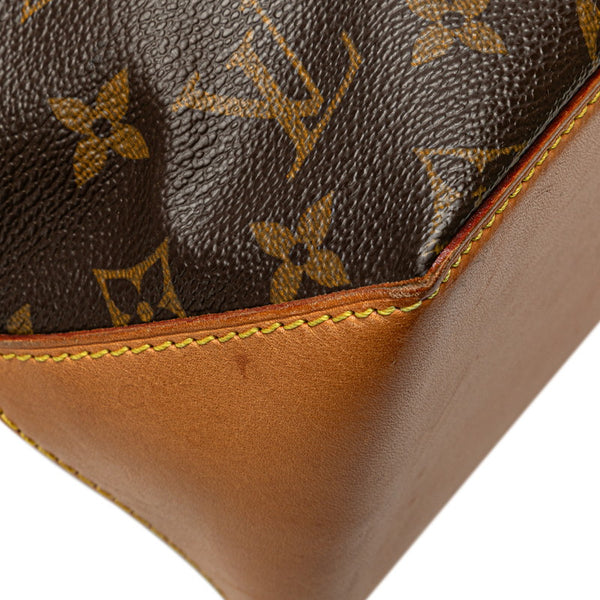 ルイ ヴィトン モノグラム カバピアノ ショルダーバッグ トートバッグ  M51151 ブラウン PVC レザー レディース LOUIS VUITTON 【中古】