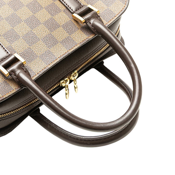 ルイ ヴィトン ダミエ トリアナ ハンドバッグ N51155 ブラウン PVC レザー レディース LOUIS VUITTON 【中古】