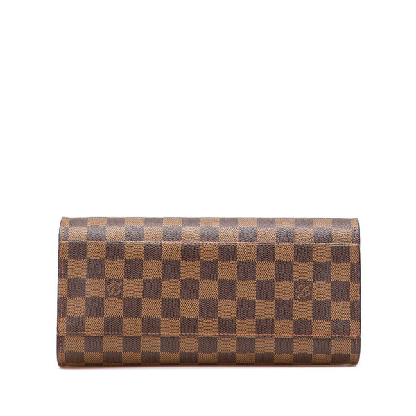 ルイ ヴィトン ダミエ トリアナ ハンドバッグ N51155 ブラウン PVC レザー レディース LOUIS VUITTON 【中古】