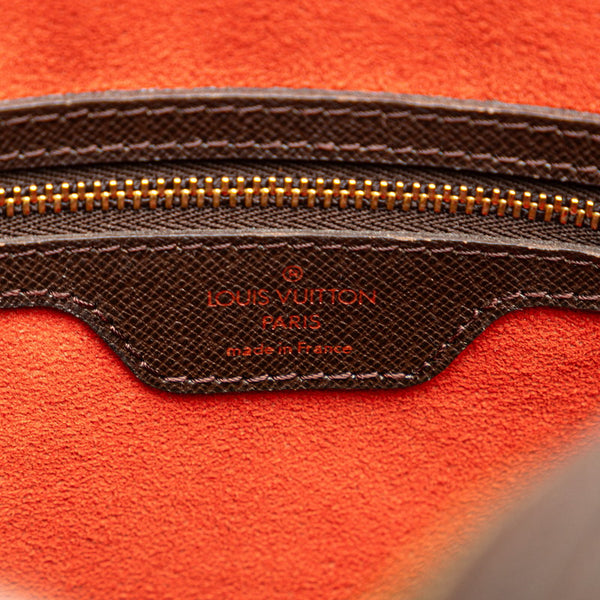 ルイ ヴィトン ダミエ トリアナ ハンドバッグ N51155 ブラウン PVC レザー レディース LOUIS VUITTON 【中古】