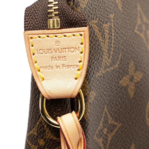 ルイ ヴィトン モノグラム ポシェット アクセソワール アクセサリーポーチ M51980 ブラウン PVC レザー レディース LOUIS VUITTON 【中古】