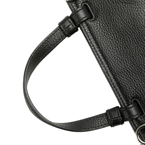 グッチ バンブー デイリー ハンドバッグ ショルダーバッグ 2WAY 370831 ブラック レザー レディース GUCCI 【中古】