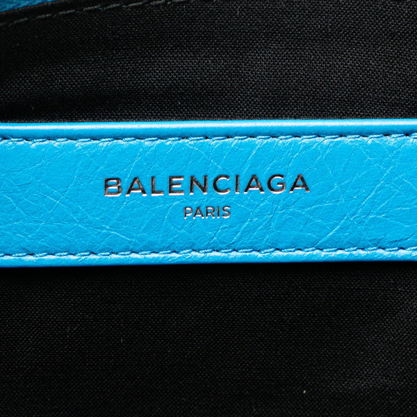 バレンシアガ クラッチバッグ セカンドバッグ 506794 ブルー レザー レディース BALENCIAGA 【中古】
