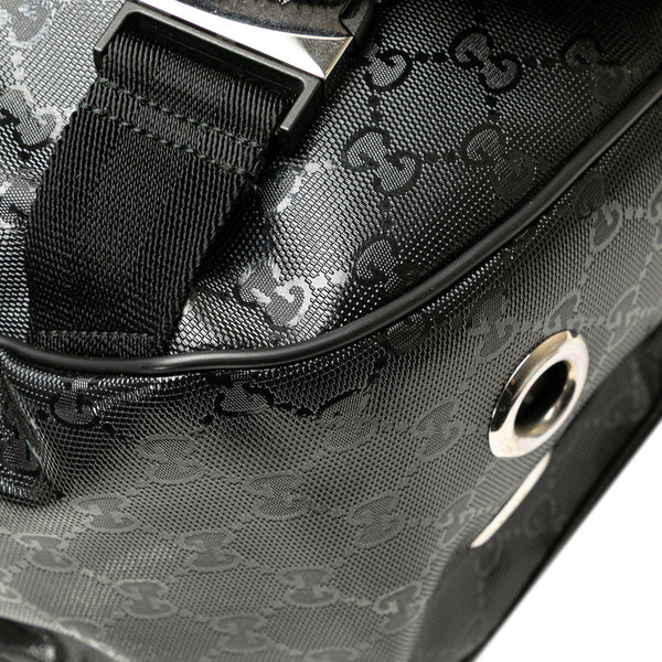 グッチ GGインプリメ シェリーライン ショルダーバッグ メッセンジャーバッグ 269376 ブラック マルチカラー PVC キャンバス レディース GUCCI 【中古】