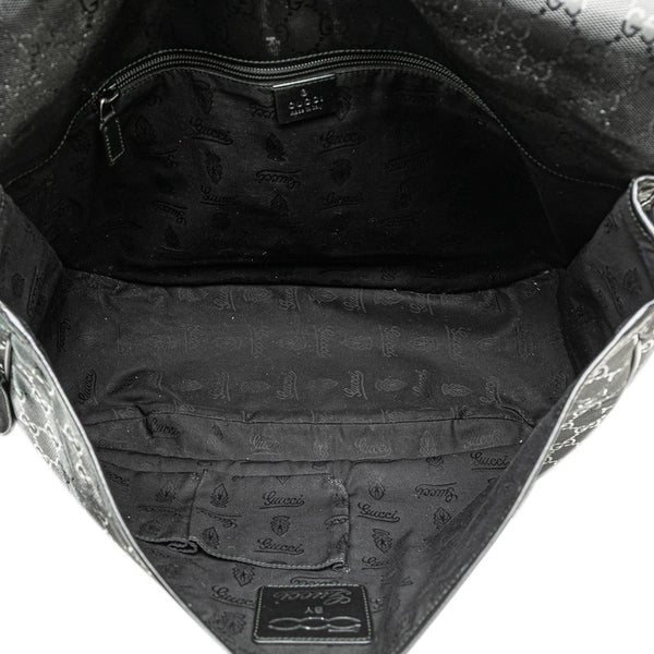 グッチ GGインプリメ シェリーライン ショルダーバッグ メッセンジャーバッグ 269376 ブラック マルチカラー PVC キャンバス レディース GUCCI 【中古】