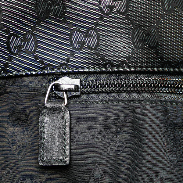 グッチ GGインプリメ シェリーライン ショルダーバッグ メッセンジャーバッグ 269376 ブラック マルチカラー PVC キャンバス レディース GUCCI 【中古】