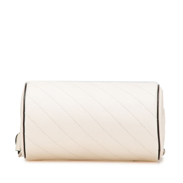 グッチ ブロンディ ショルダーバッグ 760170 ホワイト レザー レディース GUCCI 【中古】