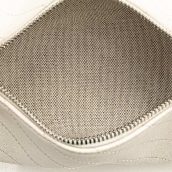 グッチ ブロンディ ショルダーバッグ 760170 ホワイト レザー レディース GUCCI 【中古】