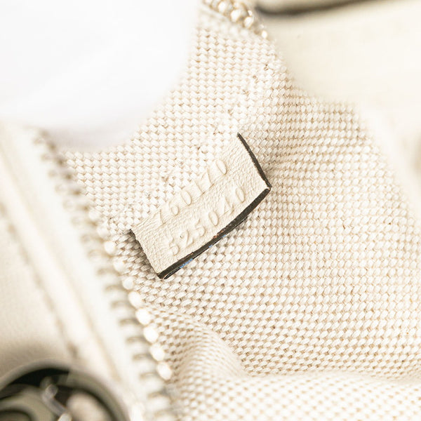 グッチ ブロンディ ショルダーバッグ 760170 ホワイト レザー レディース GUCCI 【中古】