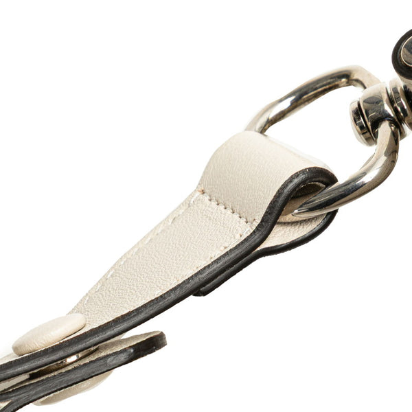 グッチ ブロンディ ショルダーバッグ 760170 ホワイト レザー レディース GUCCI 【中古】