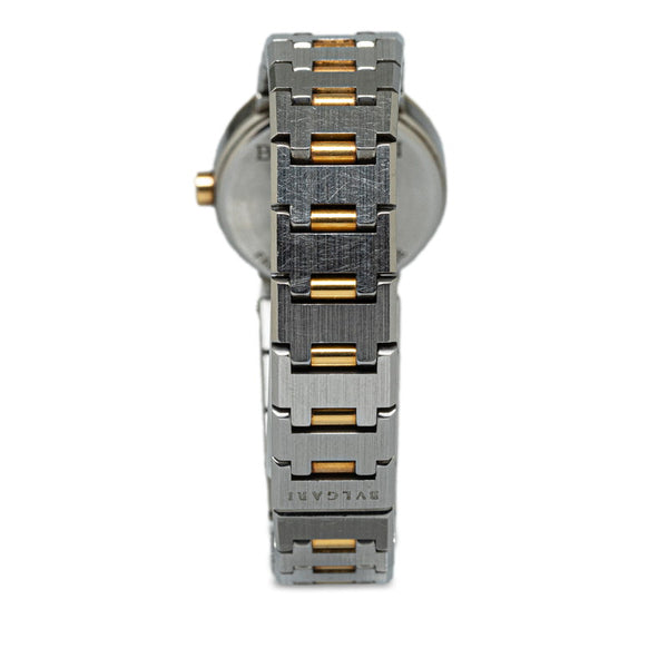 ブルガリ ブルガリブルガリ 腕時計 BB23SGD クオーツ ブラック文字盤 ステンレススチール レディース BVLGARI 【中古】