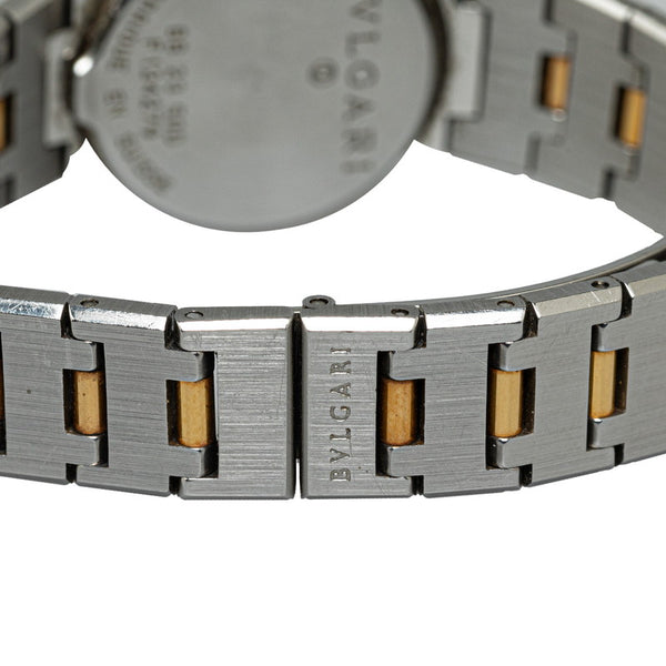 ブルガリ ブルガリブルガリ 腕時計 BB23SGD クオーツ ブラック文字盤 ステンレススチール レディース BVLGARI 【中古】