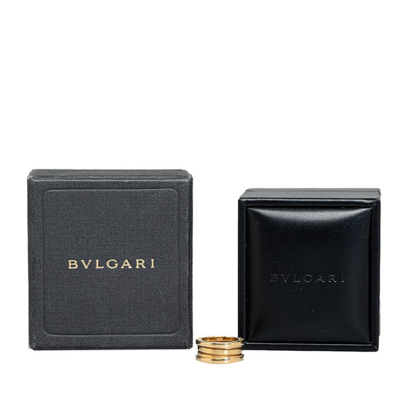 ブルガリ ビーゼロワン 3バンド #48 リング 指輪 750 レディース BVLGARI 【中古】