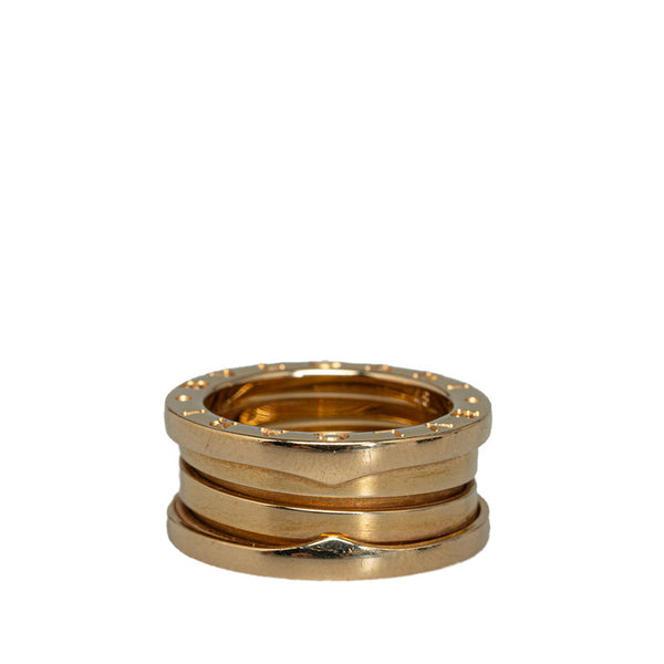 ブルガリ ビーゼロワン 3バンド #48 リング 指輪 750 レディース BVLGARI 【中古】
