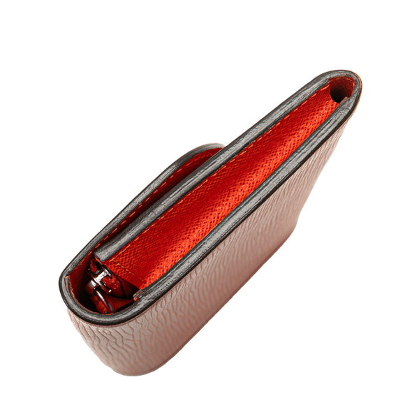 ルイ ヴィトン エピ ポルトフォイユ エミリー 長財布 M60713 オレンジ レザー レディース LOUIS VUITTON 【中古】