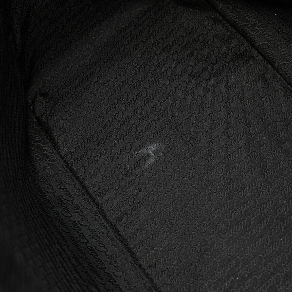 カルティエ 斜め掛け ショルダーバッグ ブラック レザー メンズ CARTIER 【中古】