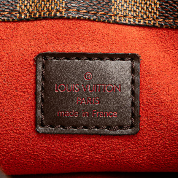 ルイ ヴィトン ダミエ オーバーニュ ショルダーバッグ N51129 ブラウン PVC レザー レディース LOUIS VUITTON 【中古】
