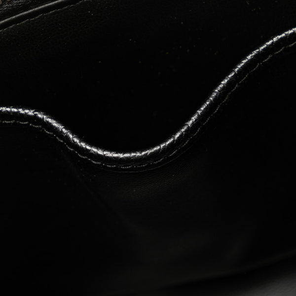 シャネル ココマーク ハンドバッグ バニティバッグ ショルダーバッ 2WAY ブラック ゴールド キャビアスキン レディース CHANEL 【中古】