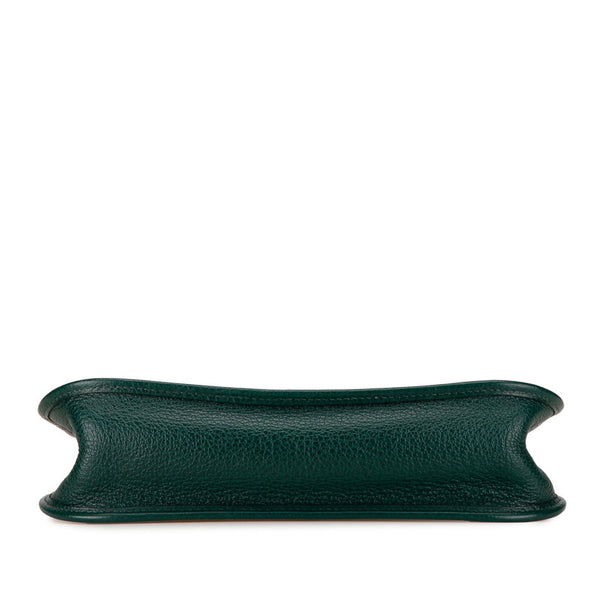 エルメス ヴェスパPM ショルダーバッグ ベージュ グリーン トワルアッシュ キャンバス レディース HERMES 【中古】