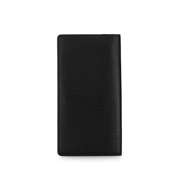 ルイ ヴィトン エピ ポルトフォイユ ブラザ 長財布 M60622 ノワール ブラック レザー レディース LOUIS VUITTON 【中古】