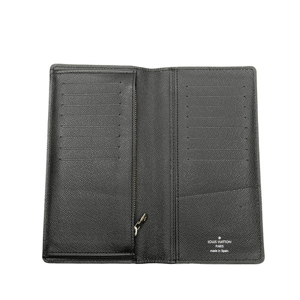 ルイ ヴィトン エピ ポルトフォイユ ブラザ 長財布 M60622 ノワール ブラック レザー レディース LOUIS VUITTON 【中古】