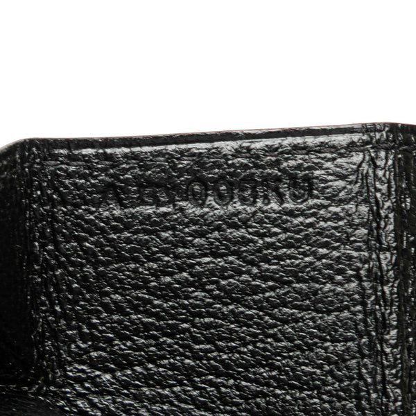 エルメス ル ヴァンキャトル コインケース ブラック シルバー シェーブル メンズ HERMES 【中古】