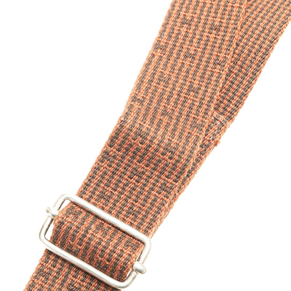 エルメス エールライン バサスPM 斜め掛け ショルダーバッグ ブラウン キャンバス レディース HERMES 【中古】