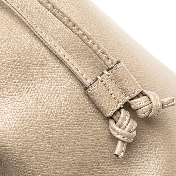 フェンディ モントレゾール ミニ ハンドバッグ ショルダーバッグ 2WAY 8BS010 グレー レザー レディース FENDI 【中古】